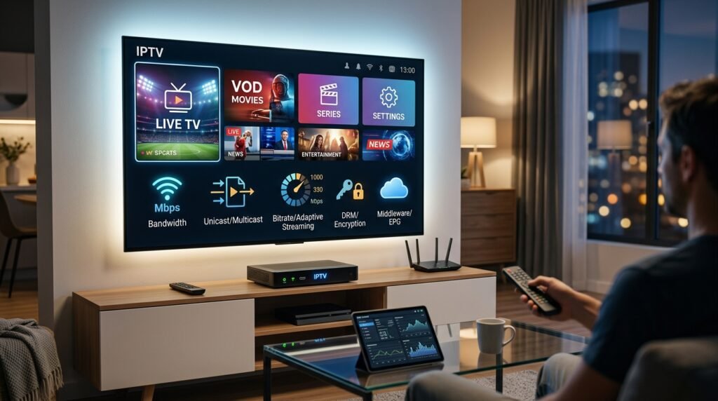 IPTV streaming terms and definitions